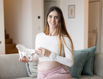 להכין את רצפת האגן ללידה