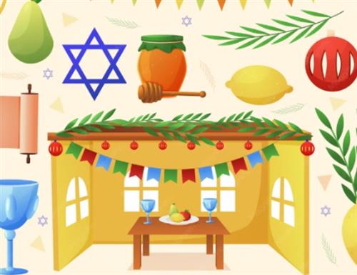 בונים סוכה בקאנטרי