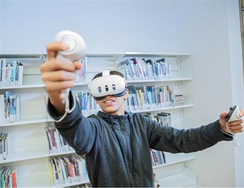 בספרייה: סדנת VR – מציאות מדומה