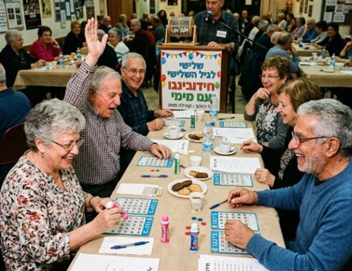 שלישי לגיל השלישי- אירוע פתיחת שנה