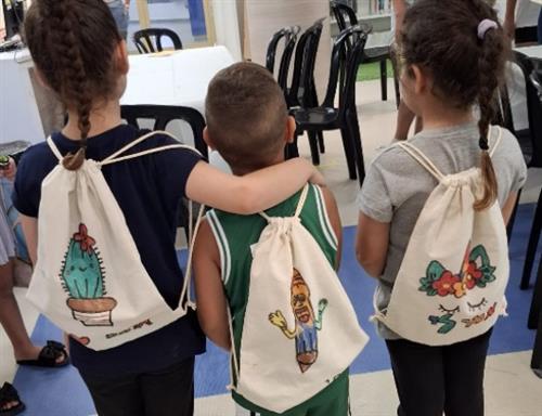 סדנת עיצוב תיקים לפתיחת שנת הלימודים