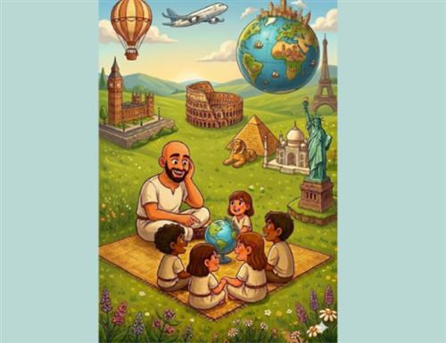 שעת סיפור "מטיילים בעולם" עם אבי אופיר