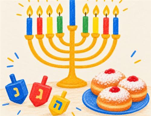 סדנת הכנת חנוכייה