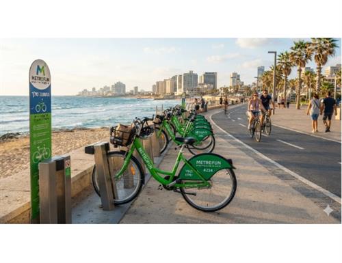 פופ אפ תיקוני אופניים במעוז אביב