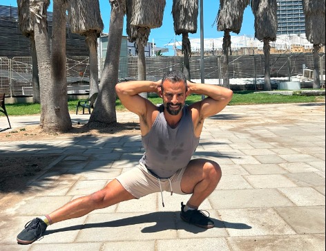 שיעור מוביליטי מול הים-בריכת גורדון