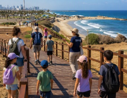 סיירת מרחב צפון-מערב - טיול לפארק חופי