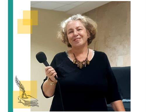 הרצאה בספרייה Лекция в библиотеке