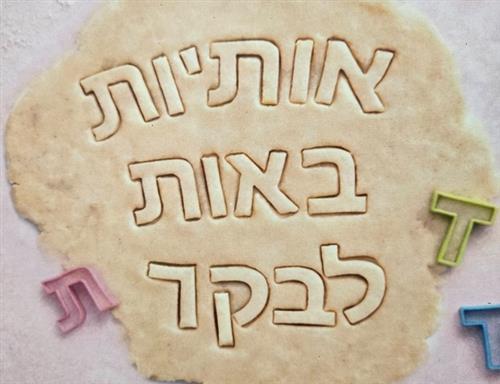 הרצאה - אותיות באות לבקר