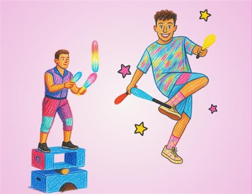 מייקי פאנקי מופע קרקס לכל המשפחה
