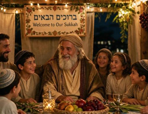 הסוכה הקהילתית - אושפיזין