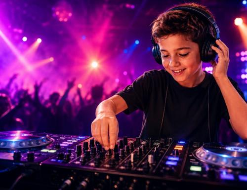סדנת DJ חווייתית לילדים בגילי 8-13