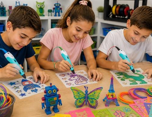 פעילות עט תלת מימד