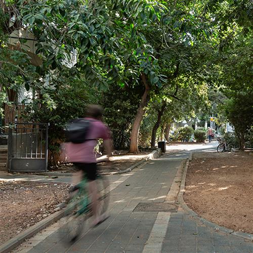 סיור אורבני בין גינות ומשעולים