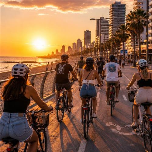 תל אביב על גלגלים: סיורי רכיבה חוויתים