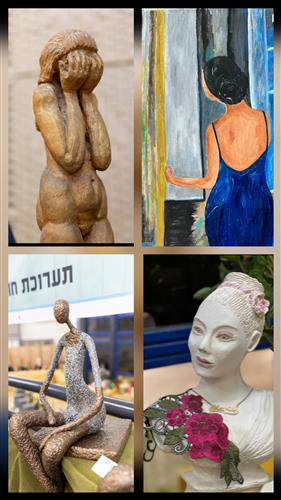 הזמנה לתערוכה: יוצרים אמנות במיטשל